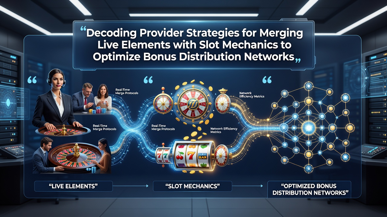 Slot providers integrating live dealer interfaces with reel mechanics in a modern casino environment