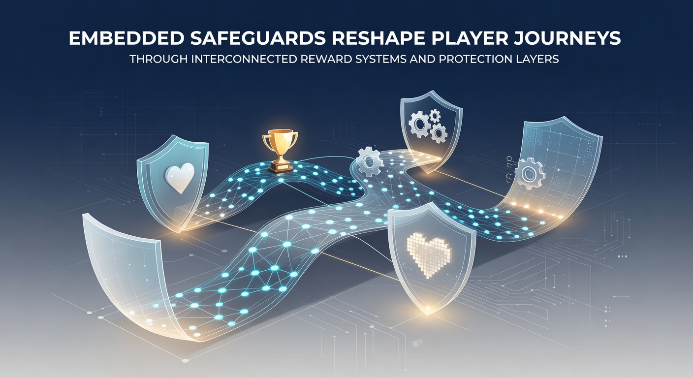 Flow diagram illustrating data connections between reward engines and player protection controls