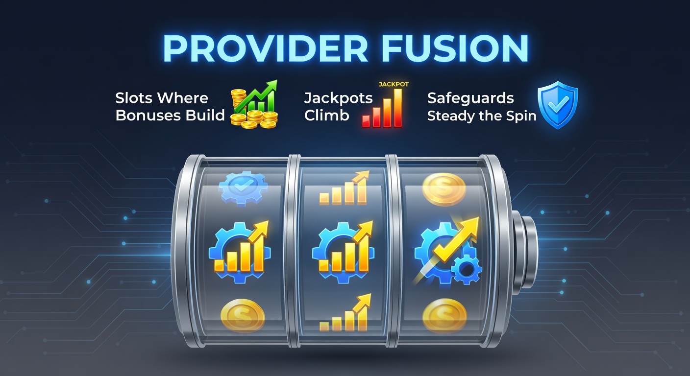 Vibrant slot machine reels displaying cascading bonuses, climbing jackpot meters, and integrated safety icons in a dynamic casino interface