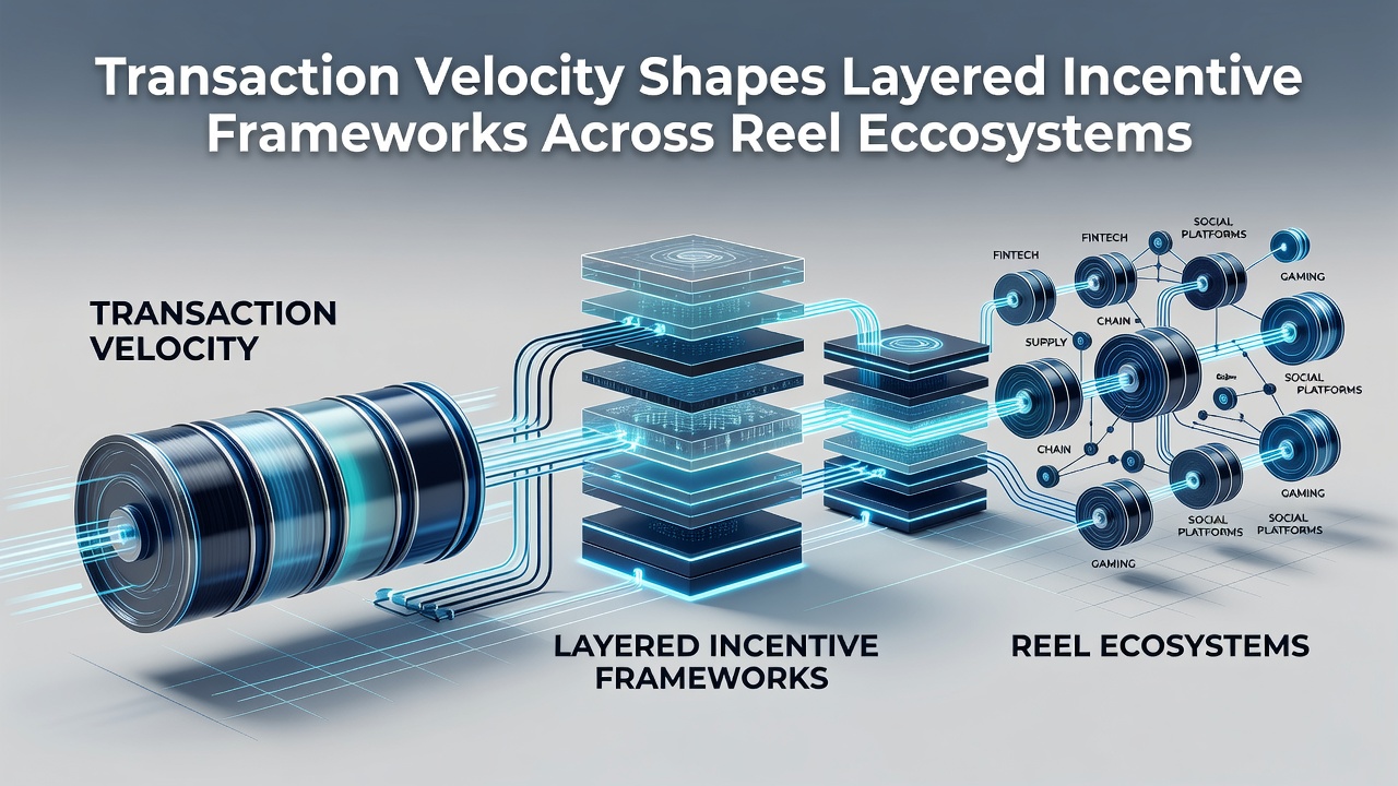 Diagram showing interconnected payment velocity metrics and layered bonus structures in reel gaming environments