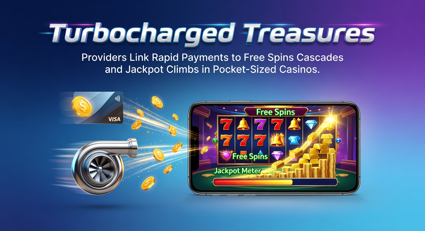 Vibrant mobile slot screen showing cascading free spins and climbing jackpot meters linked to instant deposit prompts